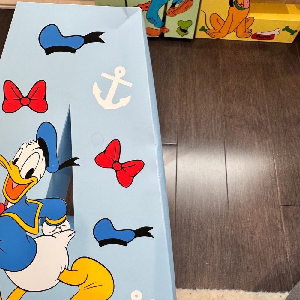 NWOT Disney Mickey Mouse Thick Cardstock Paper Multicolor Character Letter James - Picture 11 of 16